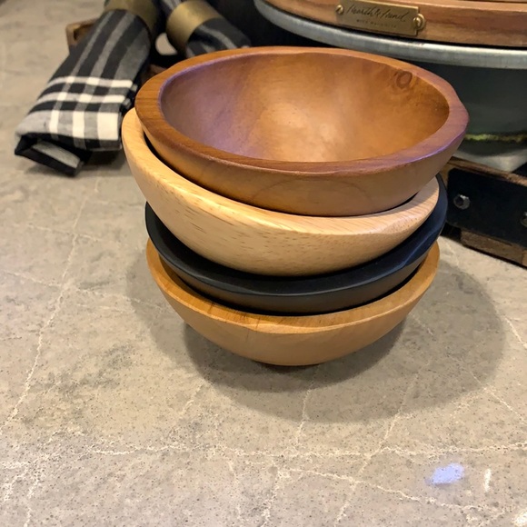 Hearth & Hand Other - HEARTH & HAND WOOD MINI BOWLS-new without tags